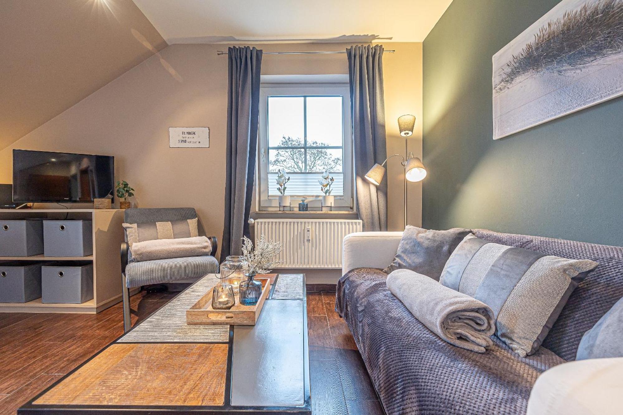 Fewo1846 Strandresidenz Wassersleben - Strandkoje - Komfortables Studioapartment Mit Meerblick Am Strand Harrislee Esterno foto